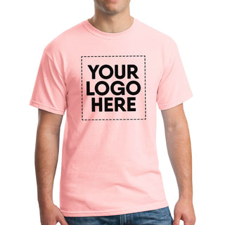 Gildan Heavy Cotton 100% Cotton T-Shirt (Light Pink)