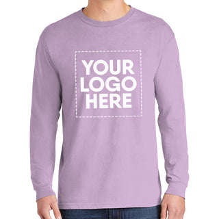 COMFORT COLORS Heavyweight Ring Spun Long Sleeve Tee (Orchid)