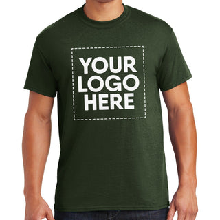 Gildan DryBlend 50 Cotton/50 Poly T-Shirt (Forest Green)