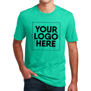 District Perfect Blend CVC Tee (Aqua Heather)