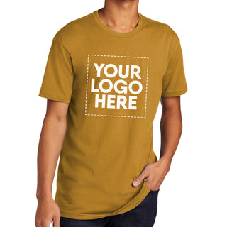 Next Level Apparel Unisex Cotton Tee (Antique Gold)