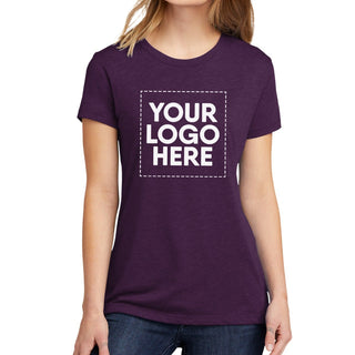 Next Level Apparel Women's CVC Tee (Plum)