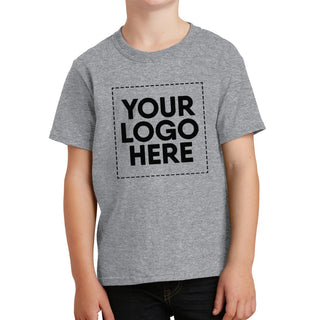 Port & Company Youth Core Cotton Tee (Athletic Heather*)