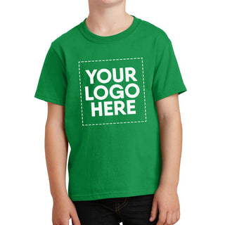 Port & Company Youth Core Cotton Tee (Clover Green)