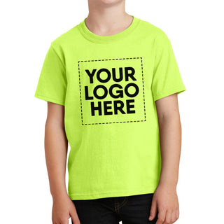 Port & Company Youth Core Cotton Tee (Neon Yellow*)