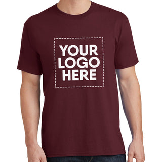 Port & Company Core Cotton Tee (Athletic Maroon)