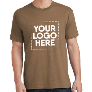 Port & Company Core Cotton Tee (Woodland Brown)