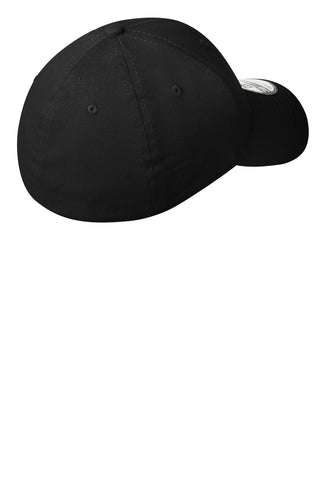 New Era Structured Stretch Cotton Cap (Black)