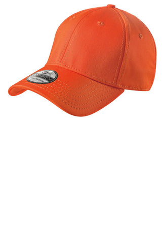 New Era Structured Stretch Cotton Cap (Orange)