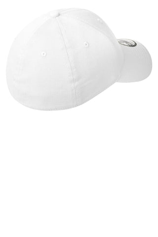 New Era Structured Stretch Cotton Cap (White)