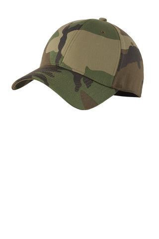 New Era Structured Stretch Cotton Cap (Camo)