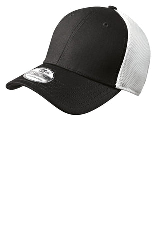 New Era Stretch Mesh Cap (Black/ White)