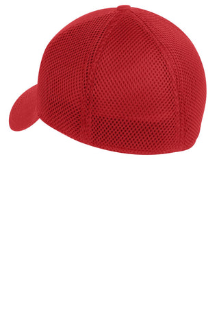 New Era Stretch Mesh Cap (Scarlet Red)