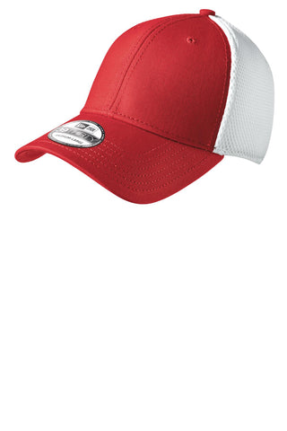 New Era Stretch Mesh Cap (Scarlet Red/ White)