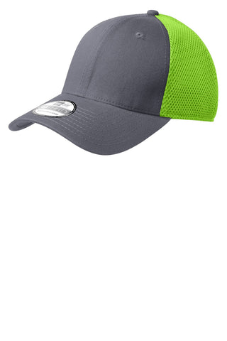 New Era Stretch Mesh Cap (Graphite/ Cyber Green)