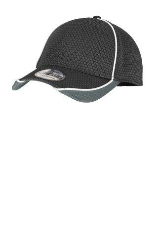 New Era Hex Mesh Cap (Black/ Graphite/ White)