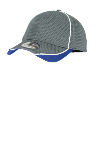 New Era Hex Mesh Cap (Graphite/ Royal/ White)