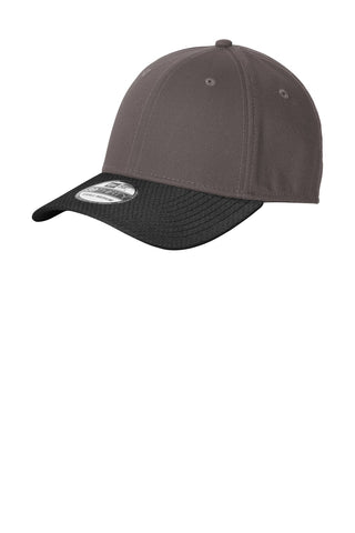 New Era Stretch Cotton Striped Cap (Graphite/ Black)