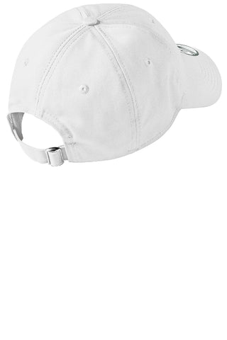 New Era Adjustable Unstructured Cap (White)