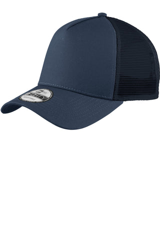 New Era Snapback Trucker Cap (Deep Navy/ Deep Navy)