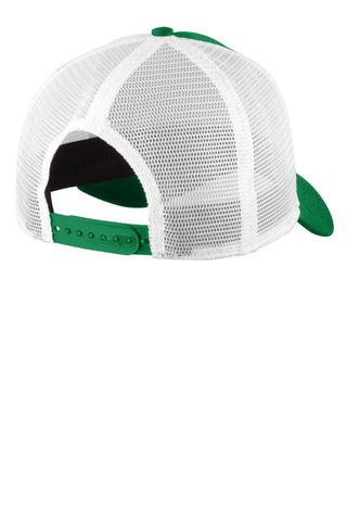 New Era Snapback Trucker Cap (Kelly/ White)