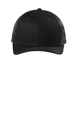 New Era Snapback Low Profile Trucker Cap (Black)