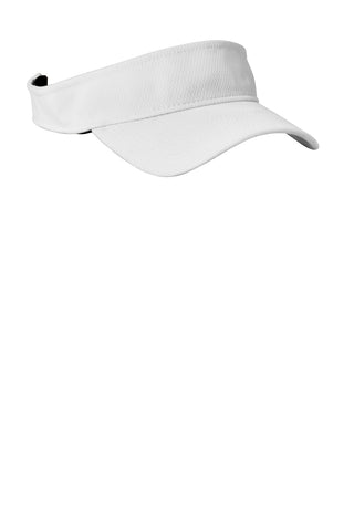 New Era Performance Dash Adjustable Visor (White)