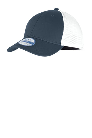 New Era Youth Stretch Mesh Cap (Deep Navy/ White)