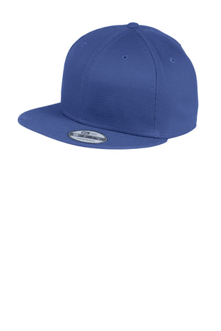 New Era Flat Bill Snapback Cap (Royal)