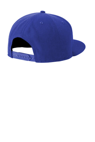 New Era Standard Fit Flat Bill Snapback Cap (Royal)