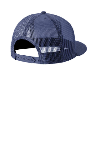 New Era Standard Fit Snapback Trucker Cap (Deep Navy/ Deep Navy)