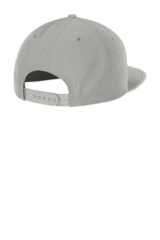 New Era Original Fit Diamond Era Flat Bill Snapback Cap (Grey)