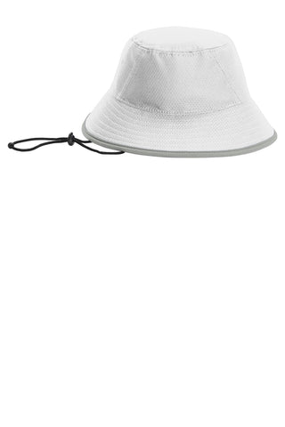New Era Hex Era Bucket Hat (White/ Rainstorm Grey)