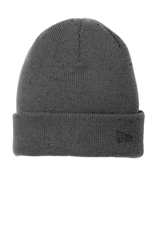 New Era Speckled Beanie (Graphite/ Black)