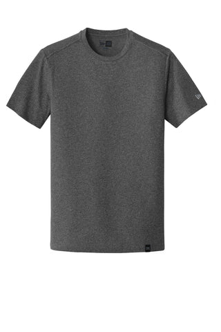 New Era Heritage Blend Crew Tee (Black Heather)