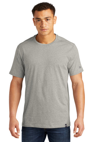 New Era Heritage Blend Crew Tee (Rainstorm Grey Heather)