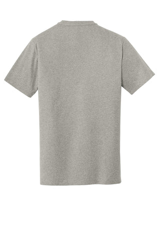 New Era Heritage Blend Crew Tee (Rainstorm Grey Heather)