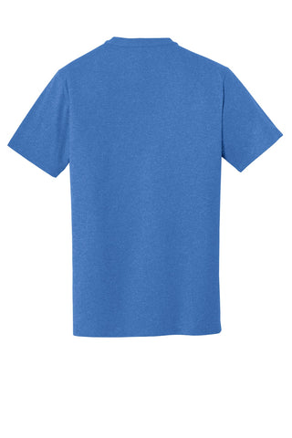 New Era Heritage Blend Crew Tee (Royal Heather)