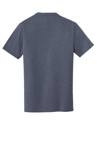 New Era Heritage Blend Crew Tee (True Navy Heather)