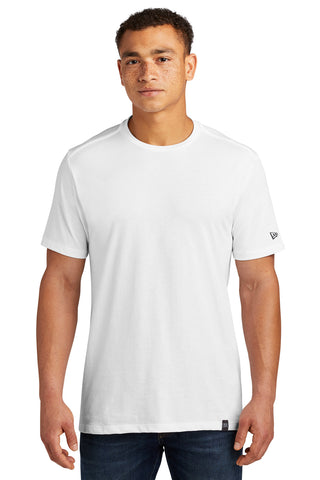 New Era Heritage Blend Crew Tee (White)