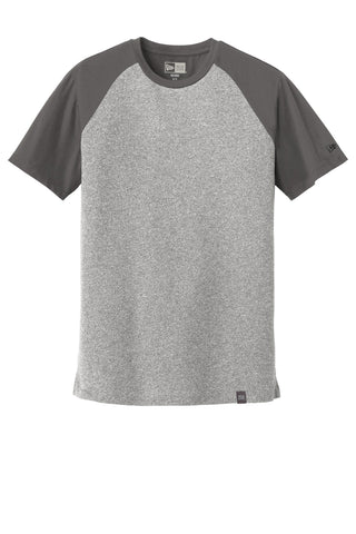 New Era Heritage Blend Varsity Tee (Graphite/ Light Graphite Twist)