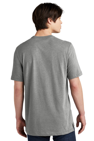 New Era Sueded Cotton Blend Crew Tee (Shadow Grey heather)