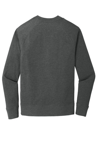 New Era Sueded Cotton Blend 1/4-Zip Pullover (Black Heather)