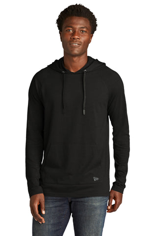 New Era Tri-Blend Hoodie (Black Solid)