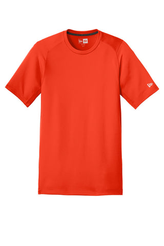 New Era Series Performance Crew Tee (Deep Orange Solid)