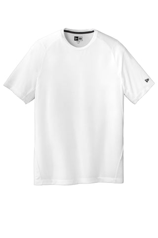 New Era Series Performance Crew Tee (White Solid)