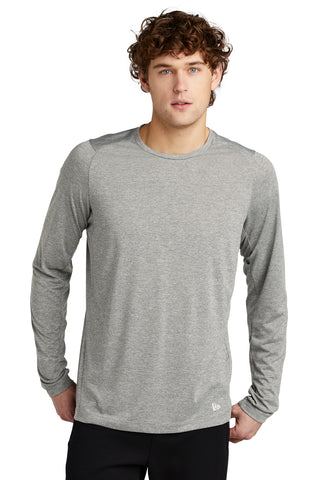 New Era Series Performance Long Sleeve Crew Tee (Rainstorm Grey)