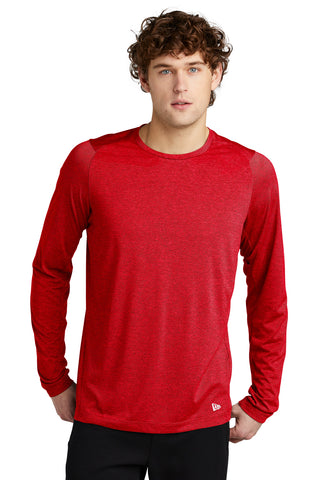 New Era Series Performance Long Sleeve Crew Tee (Scarlet)