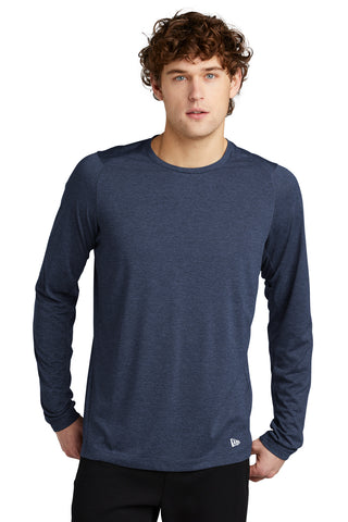 New Era Series Performance Long Sleeve Crew Tee (True Navy)