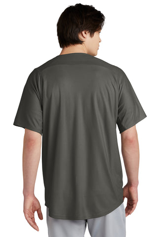 New Era Diamond Era Full-Button Jersey (Graphite)